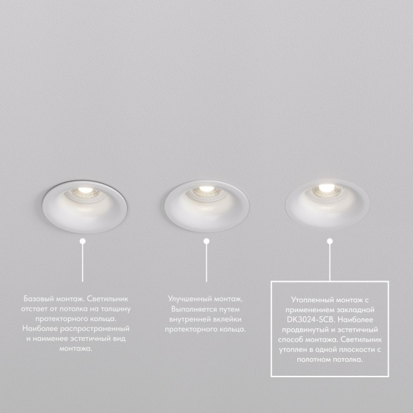 Закладная панель Denkirs DK3024-SCB