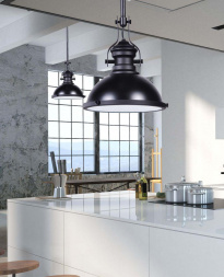 Подвесной светильник Lumina Deco Eligio LDP 6863-1 BK+WT