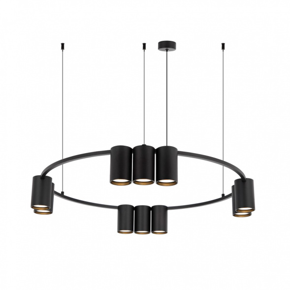 Подвесная люстра Denkirs Orbit DK4065-BK