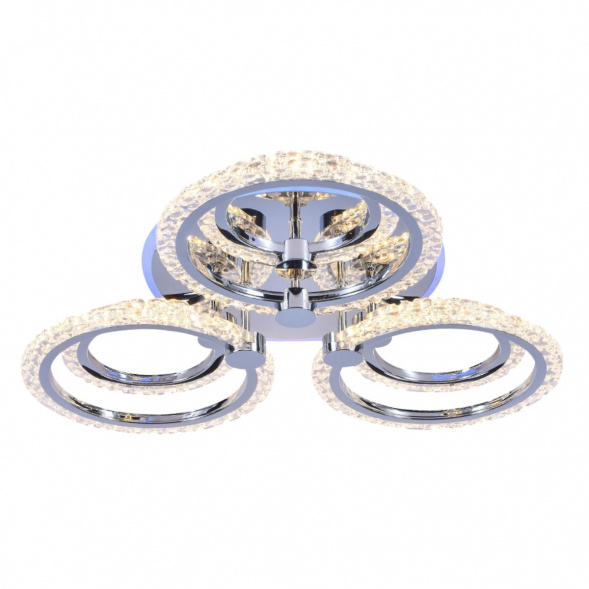 Потолочная светодиодная люстра Profit Light 18027/3+3 CHR