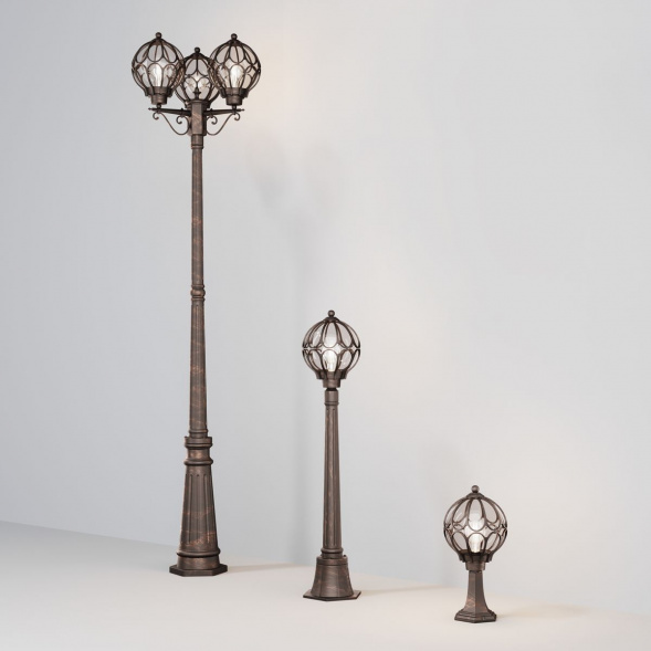 Садово-парковый светильник Maytoni Via O023FL-03G