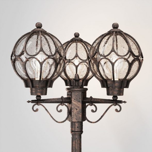 Садово-парковый светильник Maytoni Via O023FL-03G