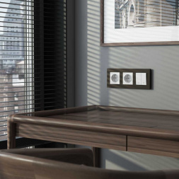 Розетка с заземлением, безвинтовой зажим Werkel белый W1171301 4690389155321