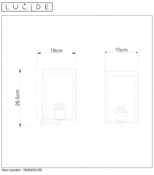 Бра Lucide Dounia 78294/01/30