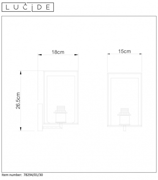 Бра Lucide Dounia 78294/01/30