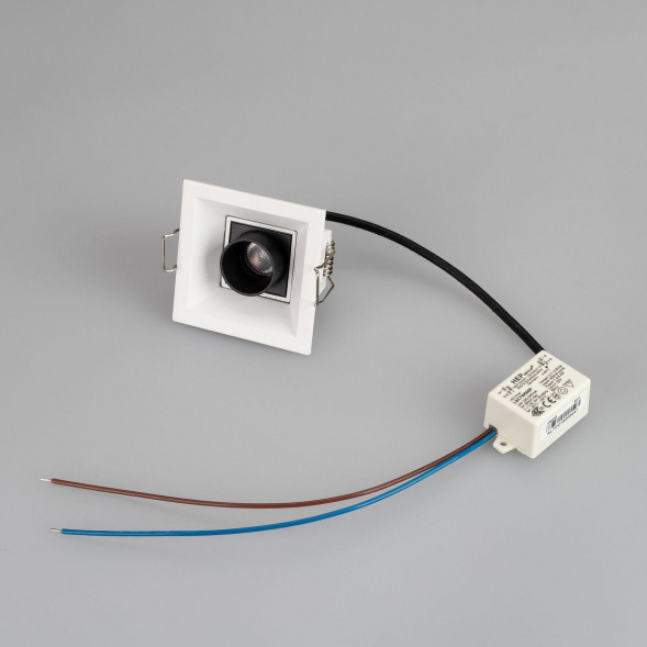 Встраиваемый светодиодный светильник Arlight MS-Orient-Built-Turn-TC-S67x67-3W Warm3000 037206