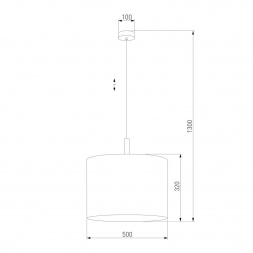 Подвесной светильник TK Lighting 4109 Deva Graphite