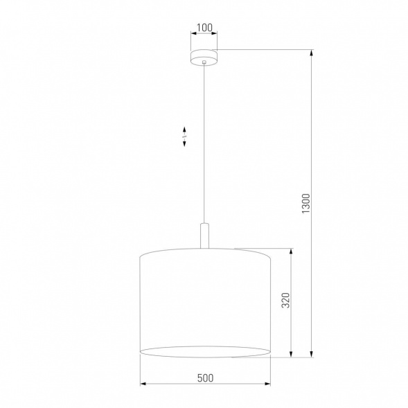 Подвесной светильник TK Lighting 4109 Deva Graphite