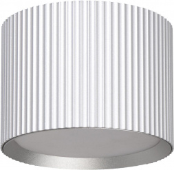 Светильник потолочный Feron HL458  Barrel ARIA 12W, 230V, GX53, серебро