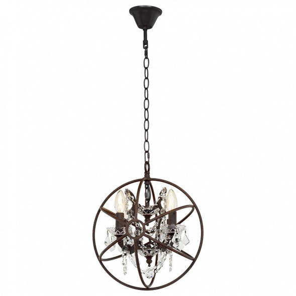 Подвесная люстра Loft IT Foucaults Orb Crystal Loft1897/4