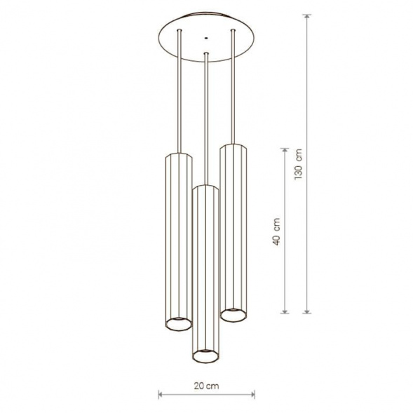 Подвесная люстра Nowodvorski Poly 8884