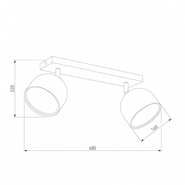 Спот TK Lighting 3415 Altea White
