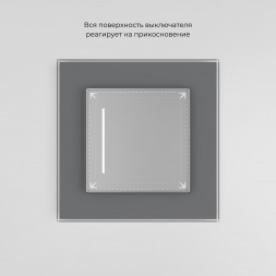 Выключатель одноклавишный Werkel сенсорный W4512006 4690389197987