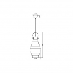 Подвесной светильник Vele Luce Genio VL5404P11