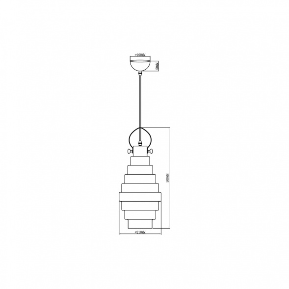 Подвесной светильник Vele Luce Genio VL5404P11