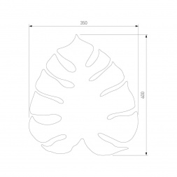 Настенный светильник TK Lighting 4668 Monstera
