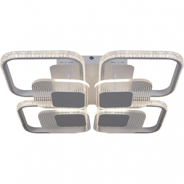 Потолочная светодиодная люстра Reluce 05886-0.3-4+4B WH