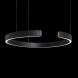 Подвесной светодиодный светильник Loft IT Ring 10025/600 Black