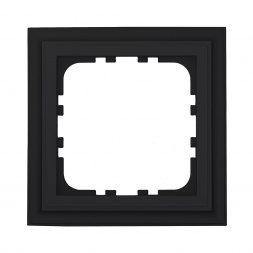 Рамка LK Studio 1-постовая (черный бархат) CLASSIC 894108-1