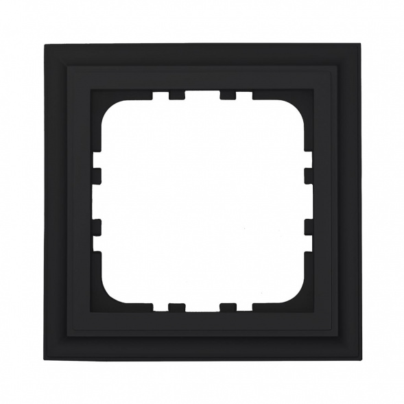 Рамка LK Studio 1-постовая (черный бархат) CLASSIC 894108-1