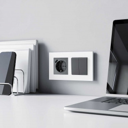 Рамка Werkel Slab на 2 поста белый матовый W0022961 4690389193385