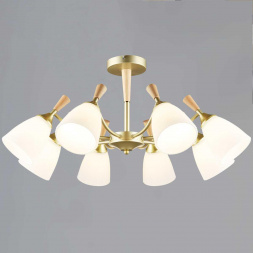 Люстра Reluce 38960-0.3-08 GD+WOOD