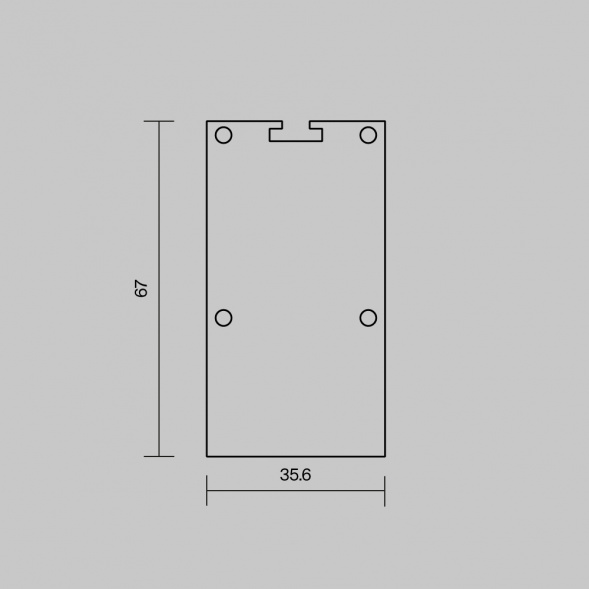 Комплектующие для профиля Maytoni Led Strip 642079