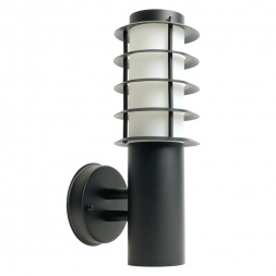 Светильник садово-парковый Feron DH046-B, Техно на стену, 18W E27 230V, черный 51526