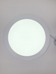 Настенно-потолочный светодиодный светильник Elvan NLS-702R-18W-WH-Wh