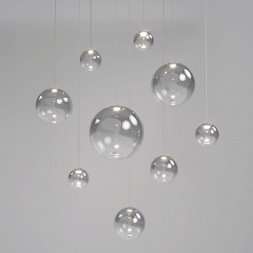 Подвесной светодиодный светильник Eurosvet Wonder 50230/1 Led дымчатый