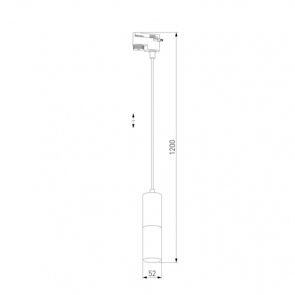 Трековый светильник TK Lighting 4402 Tracer White Silver