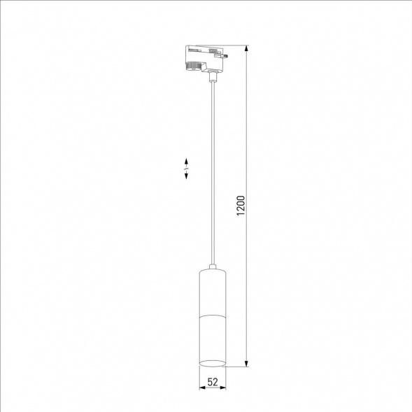 Трековый светильник TK Lighting 4402 Tracer White Silver