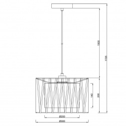 Подвесной светильник Escada 10181/1S