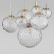 Подвесная люстра TK Lighting 4608 Cadix Gold