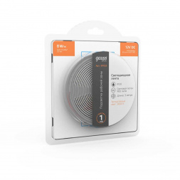 Светодиодная лента Gauss 8W/m 60LED/m 5050SMD теплый белый 3M BT022