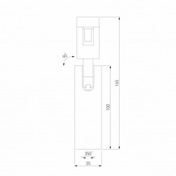 Трековый светодиодный светильник Elektrostandard Esthetic Magnetic 85115/01 a065416