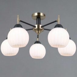 Светильник потолочный Illumico IL0579-5CSQ-25 BK AB TRENTO