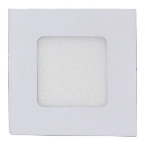 Встраиваемый светодиодный светильник Elvan VLS-102SQ-3W-WW-Wh