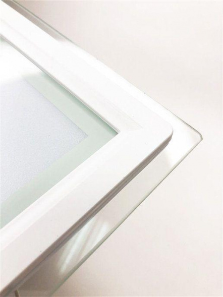 Встраиваемый светодиодный светильник Elvan VLS-705SQ-18W-WH-Wh