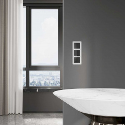 Выключатель Werkel одноклавишный черный акрил W1110048 4690389197598