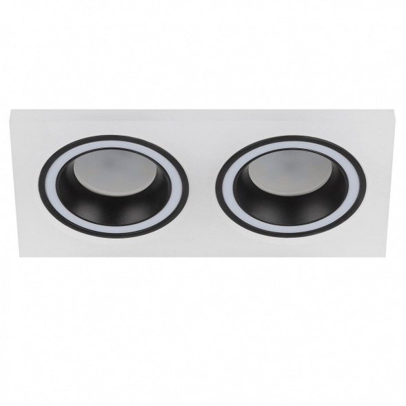 Встраиваемый светильник ЭРА DK92 WH/BK Б0054363