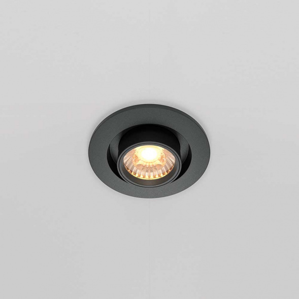 Встраиваемый светодиодный спот Maytoni Technical Hidden DL045-01-10W3K-B