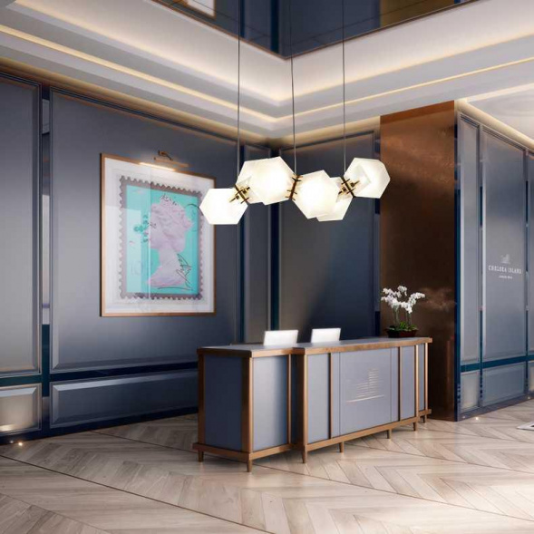 Подвесной светильник Imperium Loft Welles Glass 123396-22