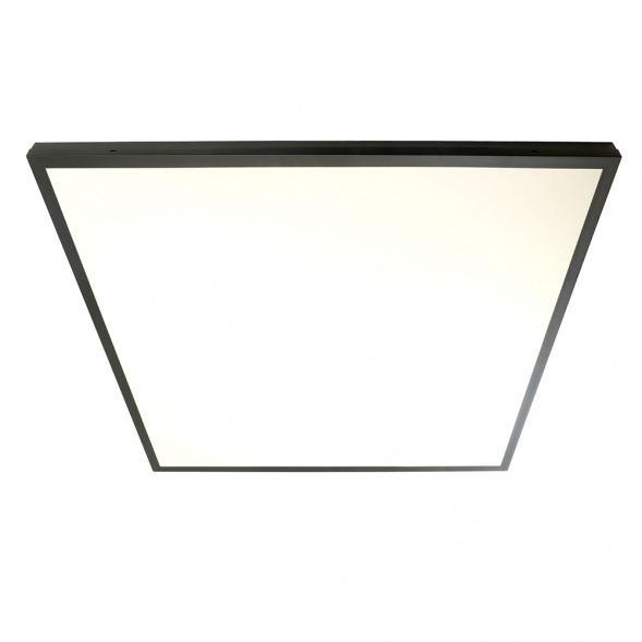 Светодиодная панель Feron AL2117 встраиваемая Армстронг 40W 6500K черный ЭПРА в комплекте 51338