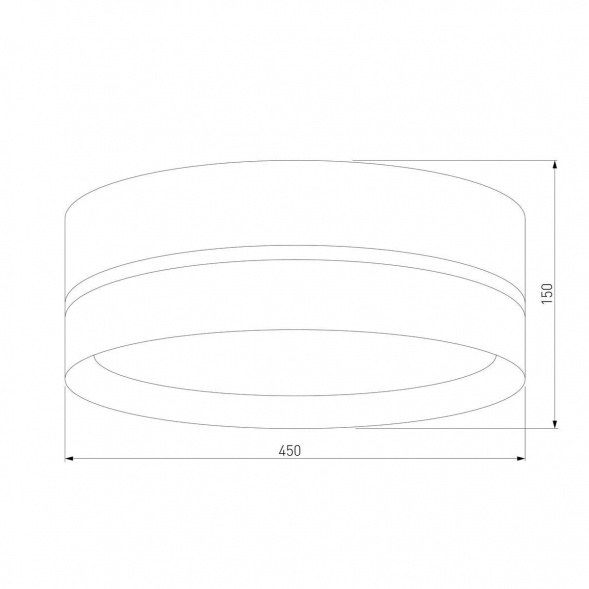 Потолочный светильник TK Lighting 6548 Paglia Black