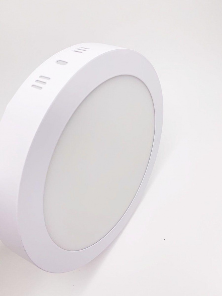 Настенно-потолочный светодиодный светильник Elvan NLS-702R-18W-WW-Wh