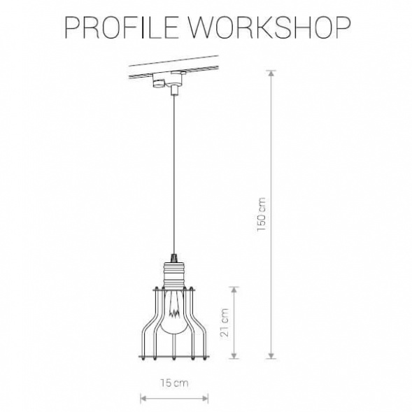 Трековый светильник Nowodvorski Profile Workshop 9427
