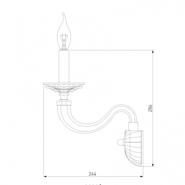 Бра Bogates Olenna 338/1