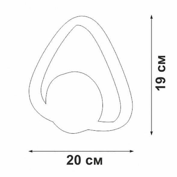 Бра Vitaluce V46100-1/1A