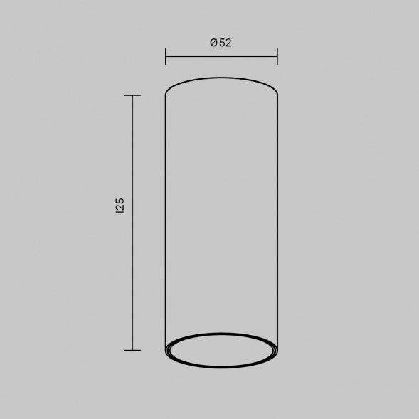 Потолочный светодиодный светильник Maytoni Technical Focus Led C056CL-L12W2.7K-W-W